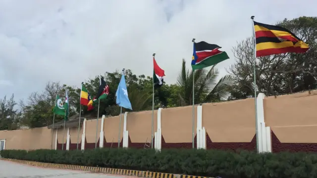 Bendera za mataifa wanachama wa Igad