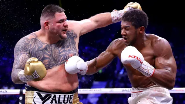 Anthony Joshua ya dambace da Andy Ruiz