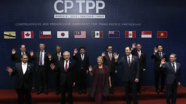 CPTPP ký kết ở Santiago, Chile hôm 8/3/2018