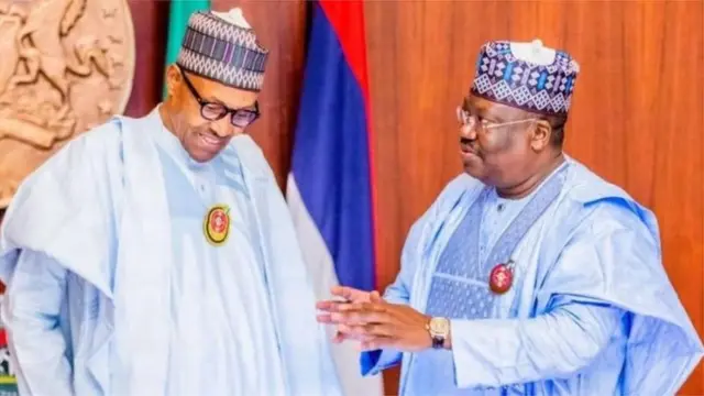 Buhari da Ahmed Lawan