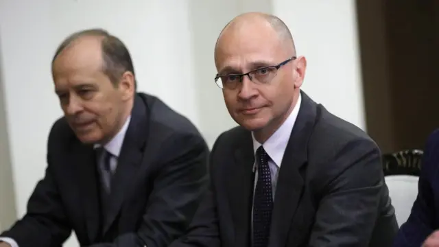 Rusiya Federal Təhlükəsizlik Xidməti direktoru Aleksandr Bortnikov və Prezident Administrasiyası rəhbərinin birinci müavini Sergey Kiriyenko