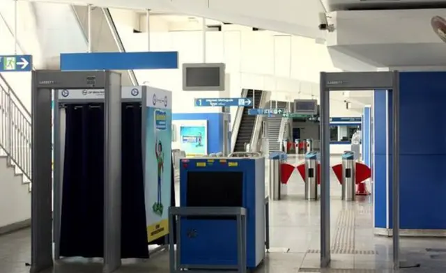 తనిఖీలు జరిగే ప్రదేశం