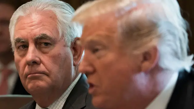 ترامب وتيلرسون