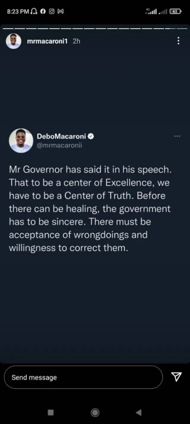 Aworan ọrọ Mr Macaroni