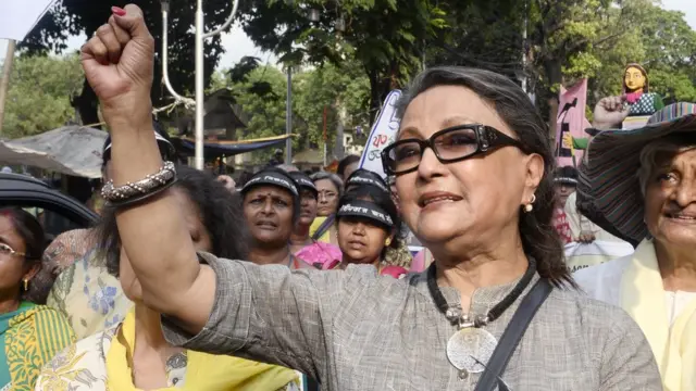 অভিনেত্রী ও পরিচালক অপর্ণা সেন