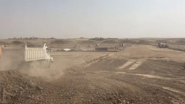 مخيم اليونيسيف شمال الموصل في أكتوبر/تشرين الأول 2016