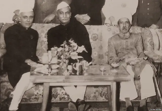 नेहरू, राष्ट्रपति राजेंद्र प्रसाद, निज़ाम हैदराबाद