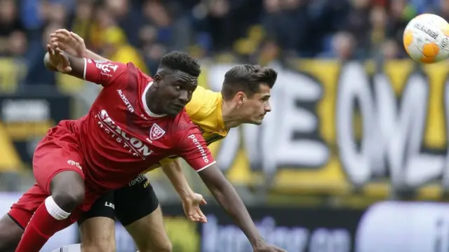 Le togolais Peniel Mlapa a assuré le nul à son équipe, VVV Venlo.