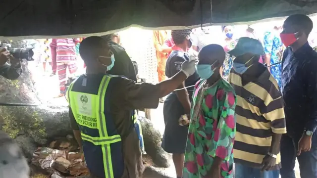 A na-enyocha ndi mmadụ kwụ n'aghịrị n'Ondo maka covid-19