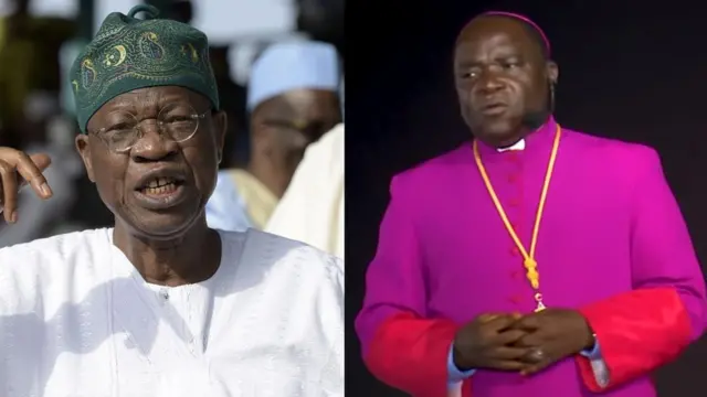 Lai Mohammed na Bishop Mathew Kukah