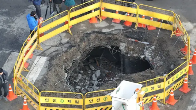 KT아현지사 화재현장 모습