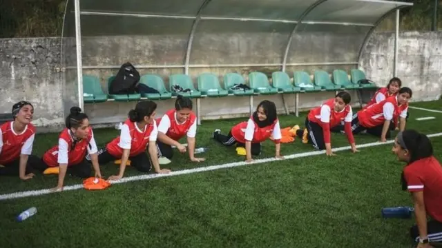 ښځینه فوټبال لوبډله، افغانستان