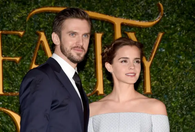 Dan Stevens and Emma Watson