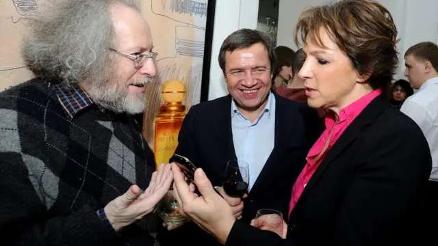 Венедиктов и дочь Ельцина Татьяна Юмашева