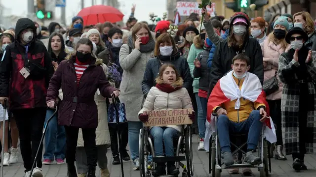 Субботняя акция в Минске