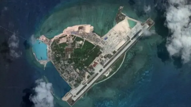 दक्षिण चीन सागर में द्वीप