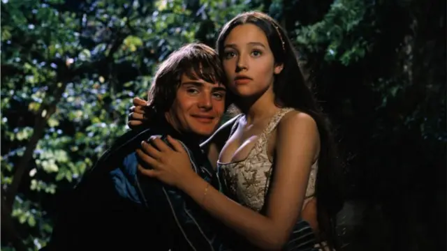 Still from the 1968 film ‘Romeo and Juliet’
