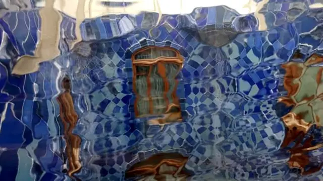 Imagen de la casa Batlló de Gaudí en Barcelona.