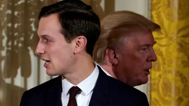 Donald Trump'ın damadı Jared Kushner ayrıca üst düzey danışman görevinde.