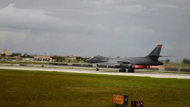 关岛的安德森空军基地