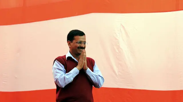 अरविंद केजरीवाल, आप, भाजप, काँग्रेस