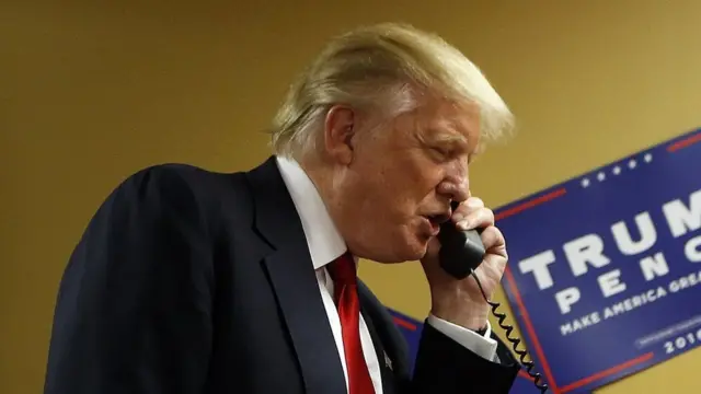 امریکی نو منتخب صدر ٹرمپ