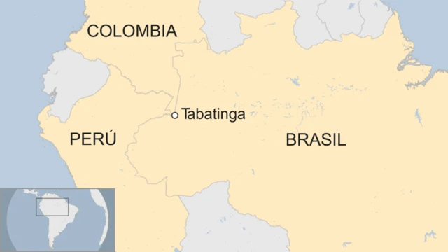 Un mapa muestra dónde quedará la base militar temporal.