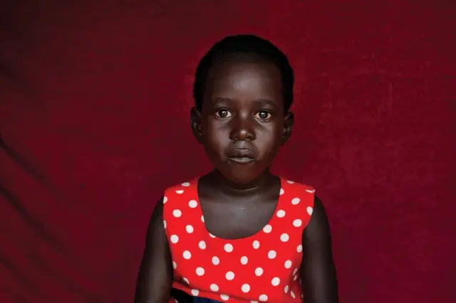 Kasima avec son déjeuner quotidien