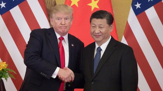Доальд Трамп и Си Цзиньпин