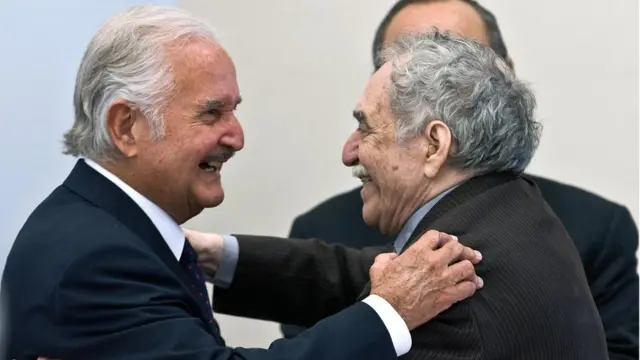Carlos Fuentes y Gabriel García Márquez