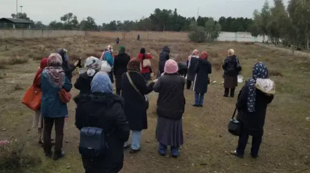 خاوران که محل دفن زندانیان اعدام شده دهه ۶۰ شمسی است