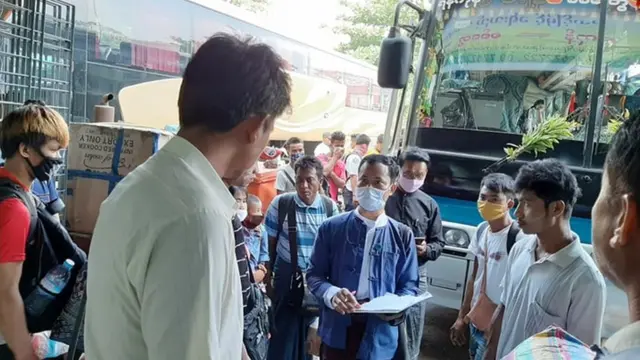 ပြန်ဝင်လာသူတွေထဲမှာ ရခိုင်ပြည်နယ် ခရိုင်ငါးခုက လုပ်သားတွေလည်းပါ