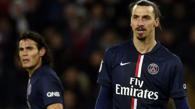 Cavani e Ibrahimovic