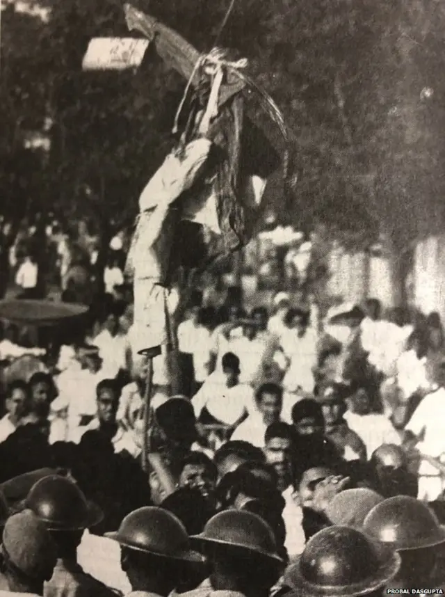 चीन के ख़िलाफ़ विरोध प्रदर्शन