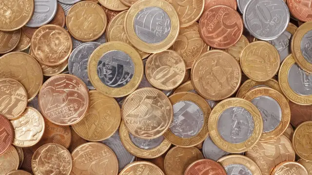 Moedas de Real brasileiro