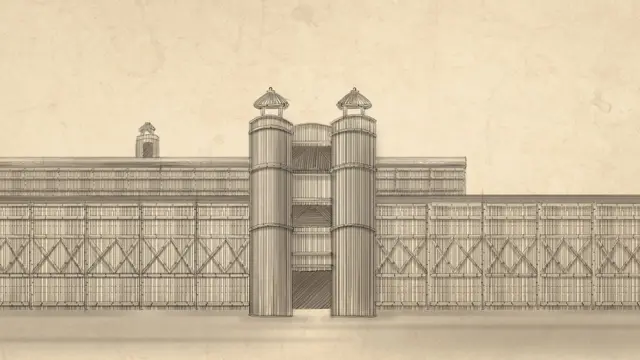 তিতুমীরের বাঁশের কেল্লা (শিল্পীর চোখে যেমন ছিল এই কেল্লার চেহারা)