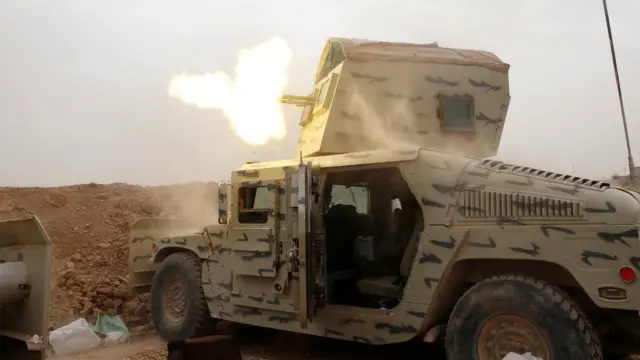 قوات عراقية في محيط الموصل