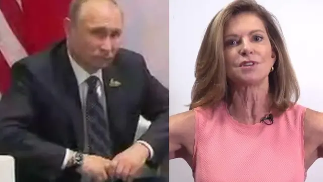 Эксперт по языку жестов и Путин