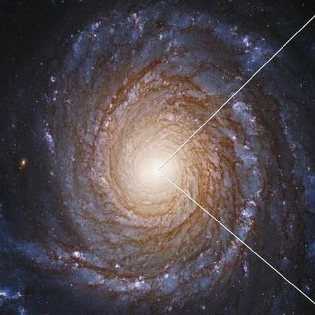 Imagen de la galaxia NGC 3147 captada por el Hubble.