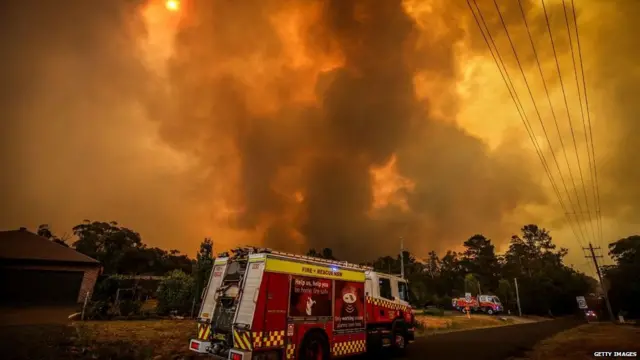 ऑस्ट्रेलिया में जंगल की आग