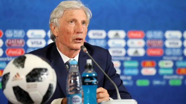 L'entraîneur colombien Perkezrman