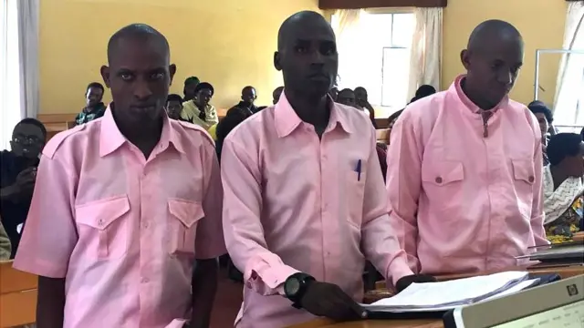 Uyu munsi hireguye Maombi Louis (hagati) na Clemence Mukeshimana, bombi bahakanye ibyo baregwa