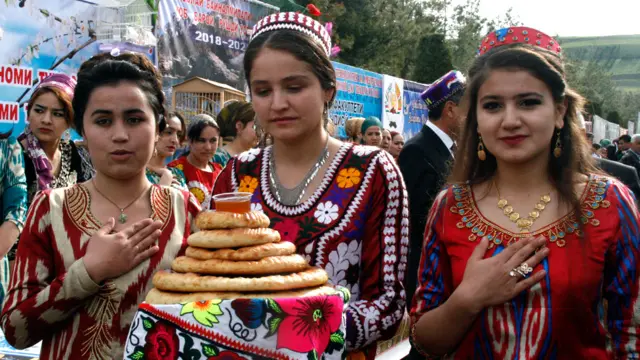 د تاجکستان کولاب سیمه کې د نوروز جشن