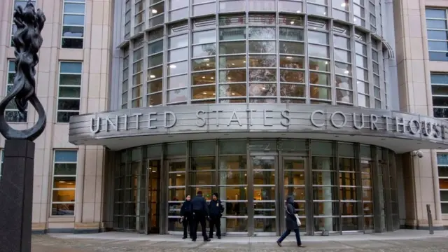 Gedung pengadilan Brooklyn.