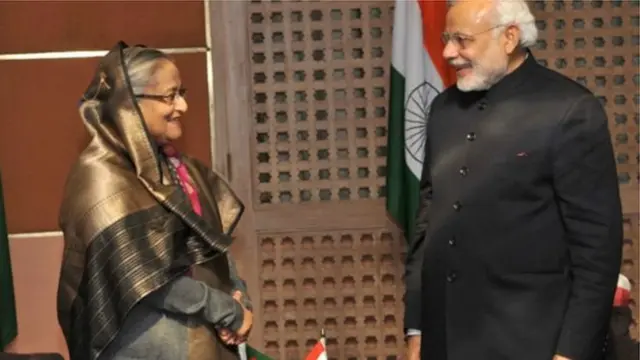 শেখ হাসিনা ও নরেন্দ্র মোদী