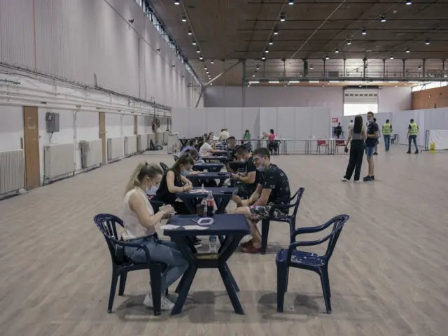 Egzit, PCR test, testiranje