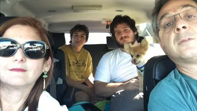 Paula, Pedro, Caio e Mauricio Sobral