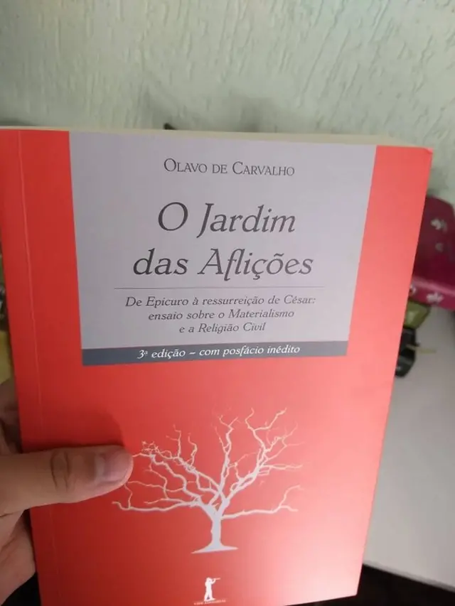 Livro O Jardim das Aflições,