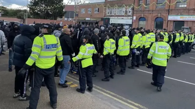 લેસ્ટરમાં હિંસા