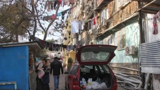 Məcburi köçkünlərin yaşadığı yer